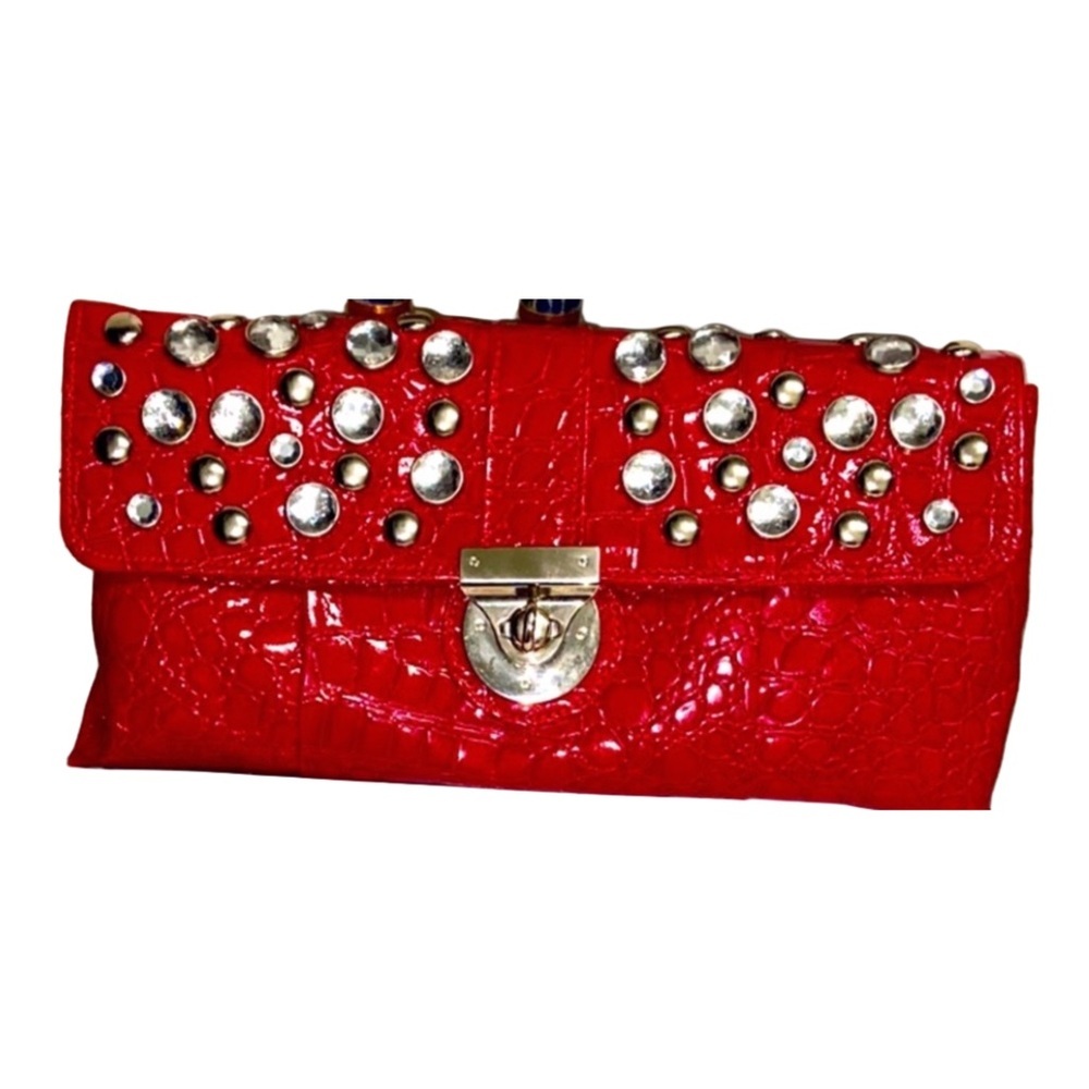 Clutch Crossbody Bag with Chain Strap